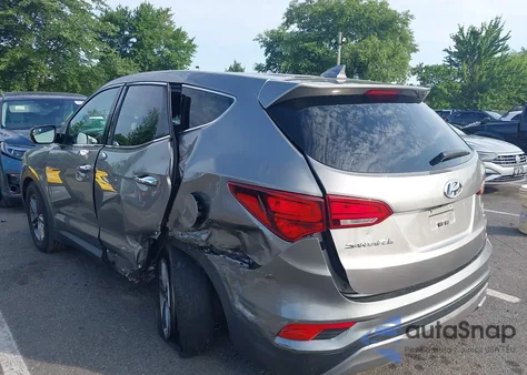 2017 Hyundai Santa Fe Sport 2.4L from USA, damaged, VIN 5XYZTDLB9H6396129